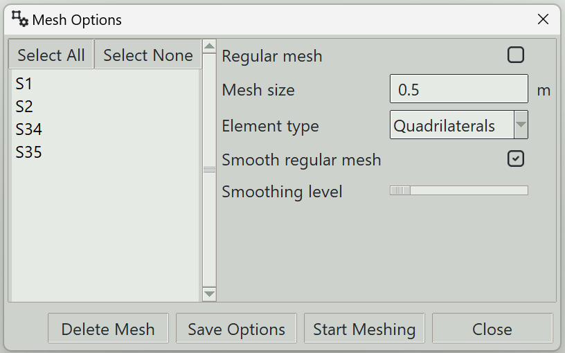 mesh-shells